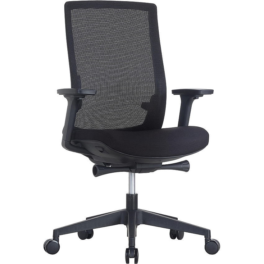 Lorell Mid-back Mesh Chair (LLR42180)