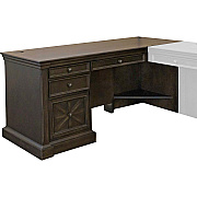 Martin Kingston Desk with Pedestal Box 1 of 2 (IMKN684R)