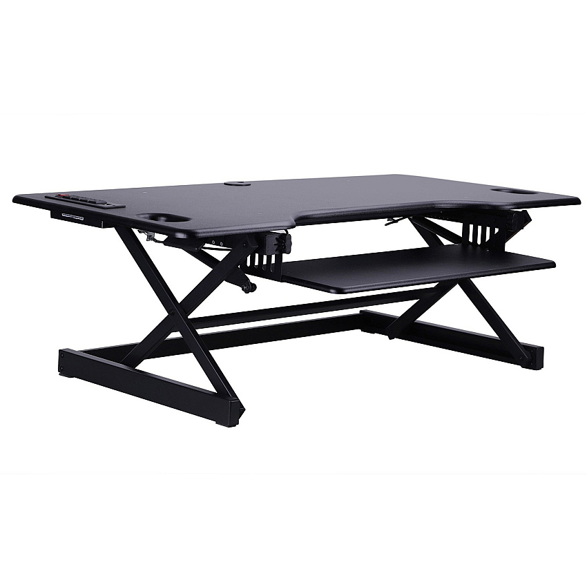 Rocelco Sit/Stand Desk Riser (RCLRDADRB46A)