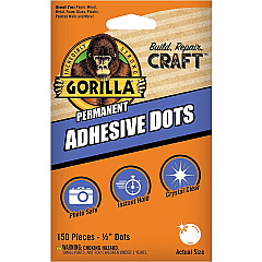 Gorilla Glue Glue Glue Gorilla Glue Glue Permanent Adhesive Dots (GOR104905)