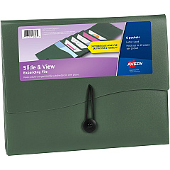 Avery Slide & View Letter Organizer Folder (AVE73546)