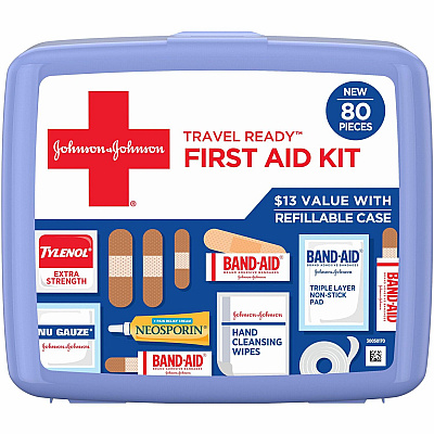 Johnson & Johnson Travel Ready First Aid Kit (JOJ202068)