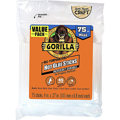 Gorilla Glue Mini Hot Glue Sticks (GOR3027502)