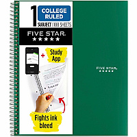 Five Star Wirebound Notebook (MEA820002CE1)