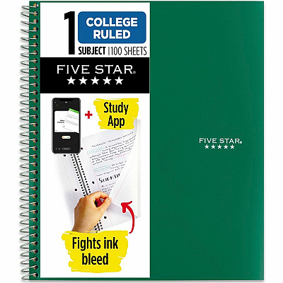 Five Star Wirebound Notebook (MEA820002CE1)