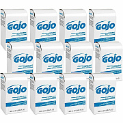 GOJO Premium Lotion Hand Soap Refills, Waterfall Fragrance, 800 mL, Case Of 12 Refills (GOJ910612CT)