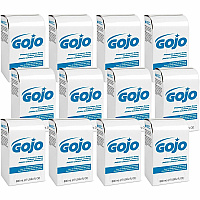 GOJO Premium Lotion Hand Soap Refills, Waterfall Fragrance, 800 mL, Case Of 12 Refills (GOJ910612CT)