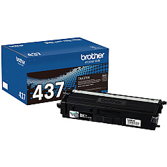 Brother TN437BK Original Ultra High Yield Laser Toner Cartridge - Black - 1 Each