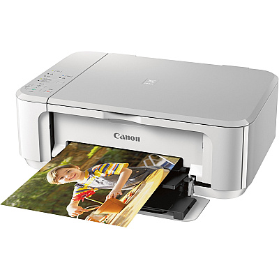 Canon PIXMA MG3620 Wireless Inkjet Multifunction Printer - Color - White (CNMMG3620WH)