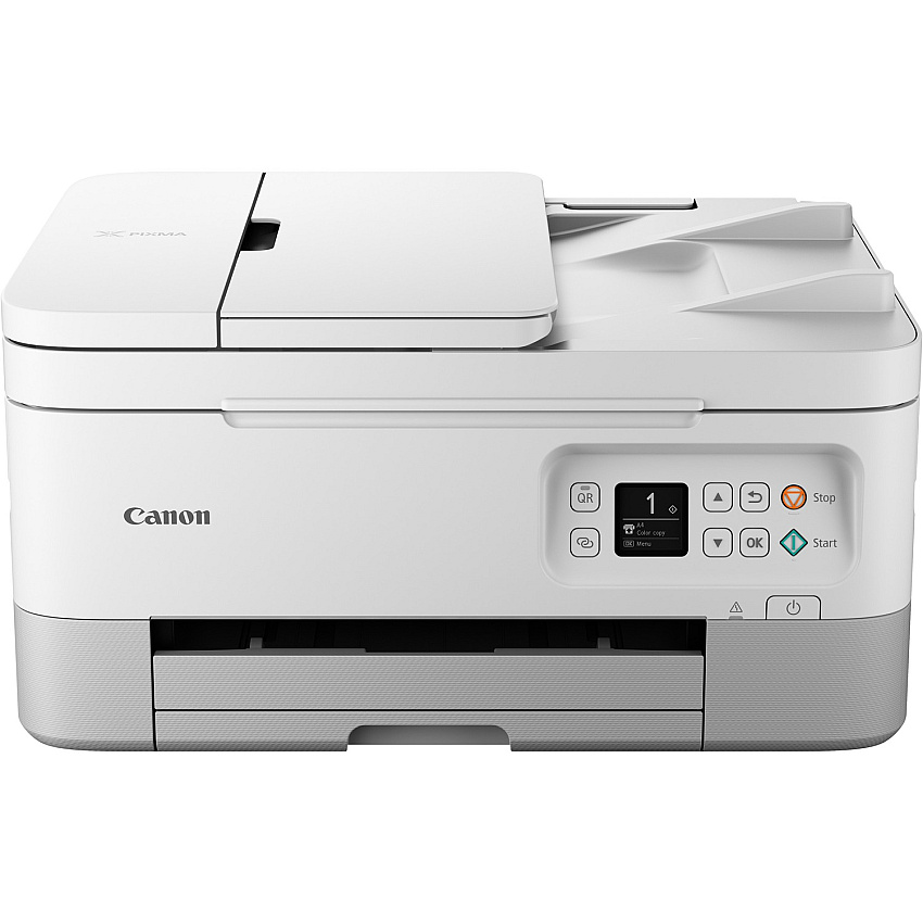 Canon PIXMA TR7020WH Wireless Inkjet Multifunction Printer - Color - White