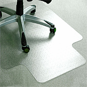 Cleartex Advantagemat Plus APET Lipped for Low/Standard Pile Carpets - 45" x 53" (FLRNCCMFLAG0005)