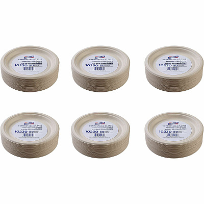 Genuine Joe 9" Compostable Plates (GJO10230CT)