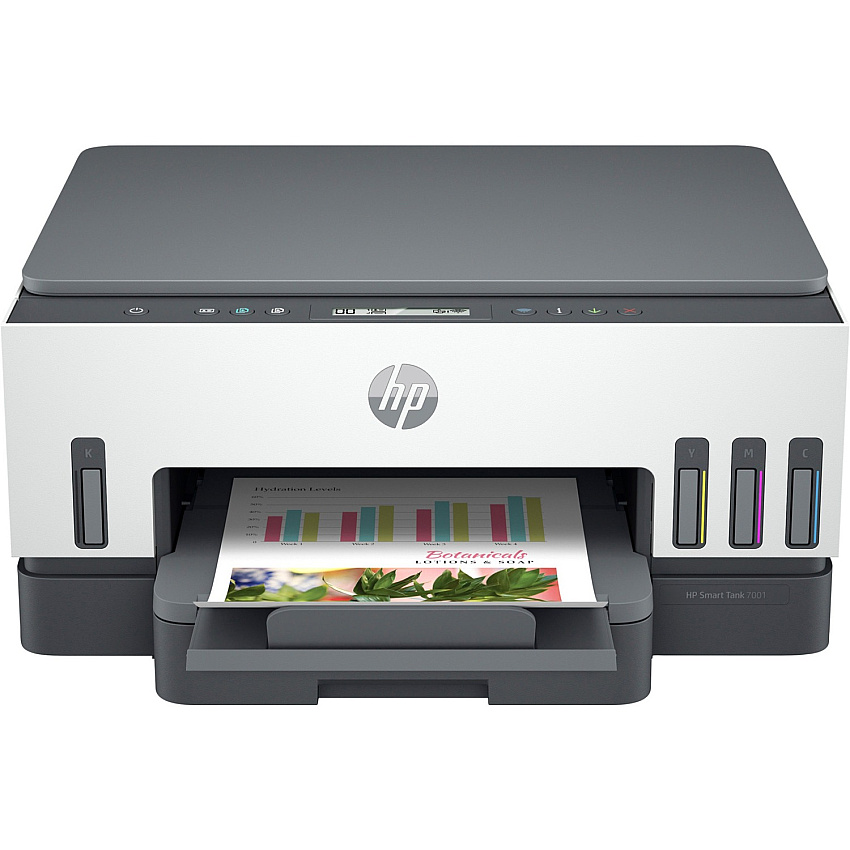 HP Smart Tank 7001 Wireless Inkjet Multifunction Printer - Color - White (28B49A)