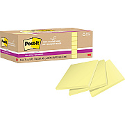 Post-it Recycled Super Sticky Notes (MMM654R12SSCY)