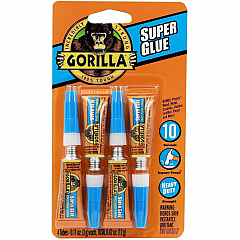 Gorilla Glue Super Glue 3g Tubes (105800)