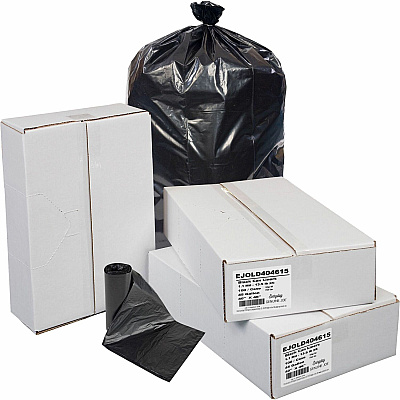 Genuine Joe Low-Density Can Liners (EJOLD404615)