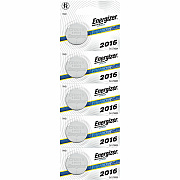 Energizer Industrial 2016 Lithium Batteries, 2016 Energizer Industrial Lithium Batteries, 5 Pack (EVEECRN2016)