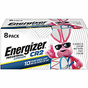 Energizer Industrial CR2 Lithium Batteries, CR2 Energizer Industrial Lithium Batteries, 8 Pack (EVEELN1CR28)