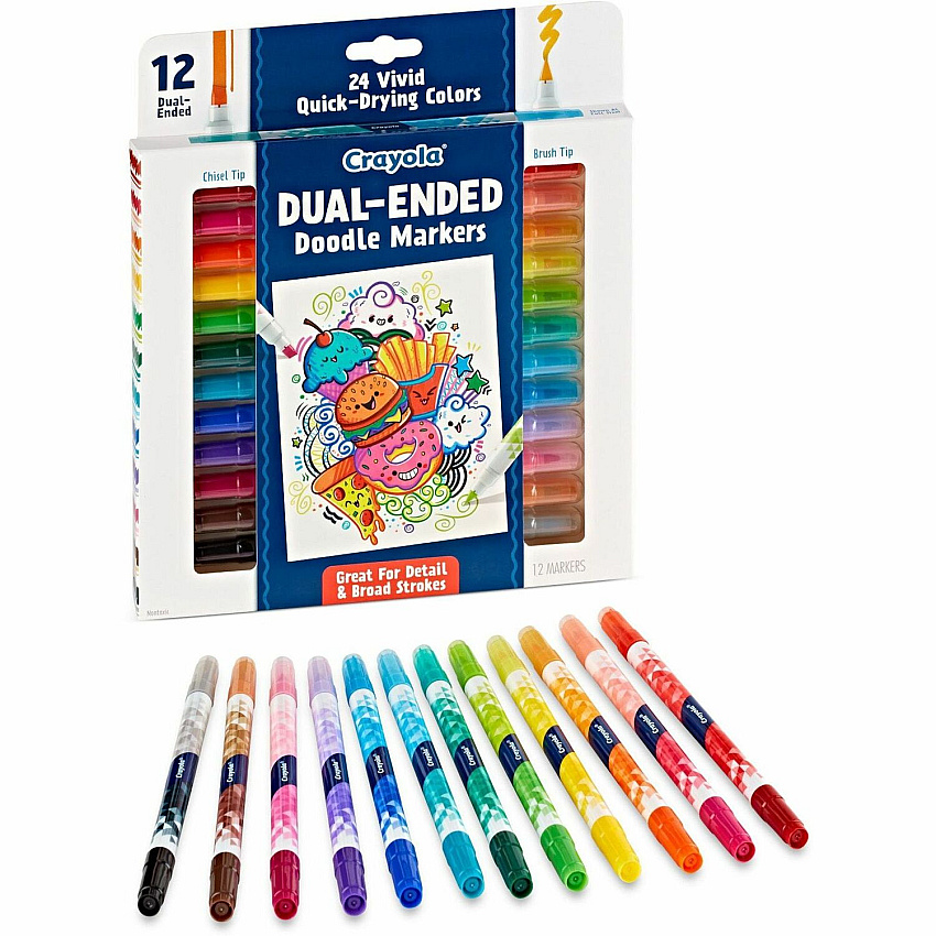 Crayola Dual-Ended Markers (CYO588314)