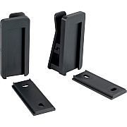 Durable VISIOCLIP Wall Mount for Tablet, Smartphone - Charcoal Gray (DBL893958)