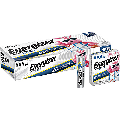 Energizer Industrial AAA Lithium Battery 4-Pack (EVELN92BX)