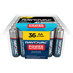 Rayovac High Energy Alkaline AA Batteries (RAY81536PP)