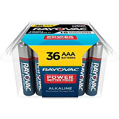 Rayovac High Energy Alkaline AAA Batteries (RAY82436PP)