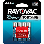 Rayovac High Energy Alkaline AAA Batteries (RAY8244T)