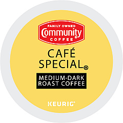 Community Coffee K-Cup Cafe Special Coffee (GMT64059)