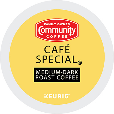 Community Coffee K-Cup Cafe Special Coffee (GMT64059)