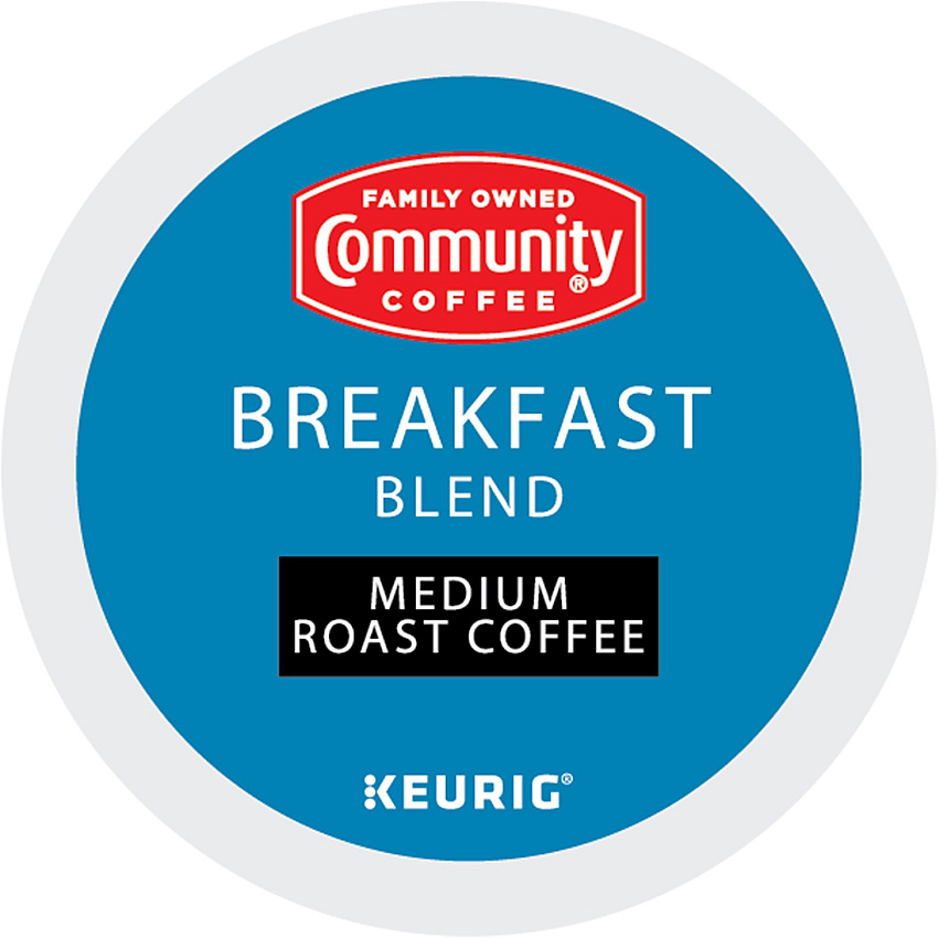 Community Coffee K-Cup Breakfast Blend Coffee (GMT64063)