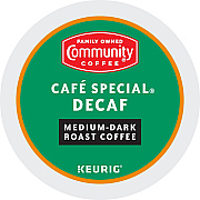 Community Coffee K-Cup Cafe Special Decaf Blend Coffee (GMT64080)