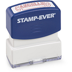 Trodat Pre-inked CANCELED Message Stamp (TDT5942)