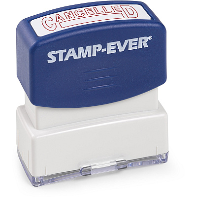 Trodat Pre-inked CANCELED Message Stamp (TDT5942)