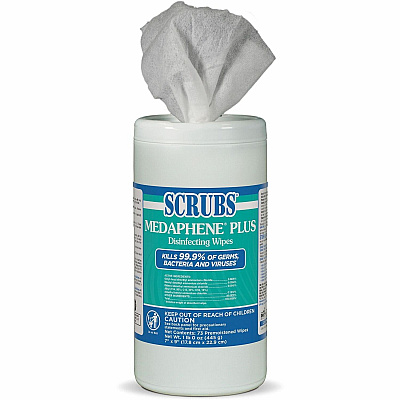 SCRUBS Medaphene Plus Disinfecting Wipes (ITW96365)