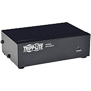 Tripp Lite 2-Port VGA/SVGA Video Splitter with Signal Booster, High Resolution Video, 350MHz, (HD15 M/2xF) (B114002R)