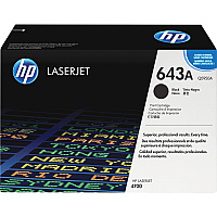 HP 643A (Q5950A) Original Laser Toner Cartridge - Single Pack - Black - 1 Each