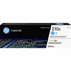 HP 210X Original High Yield Laser Toner Cartridge - Cyan Pack (HEWW2101X)