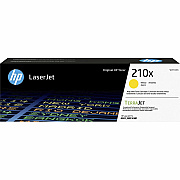 HP 210X Original High Yield Laser Toner Cartridge - Yellow Pack (HEWW2102X)