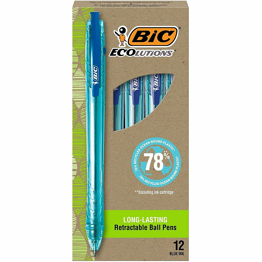 BIC Ecolutions Ballpoint Pen (BICBPRR11BE)