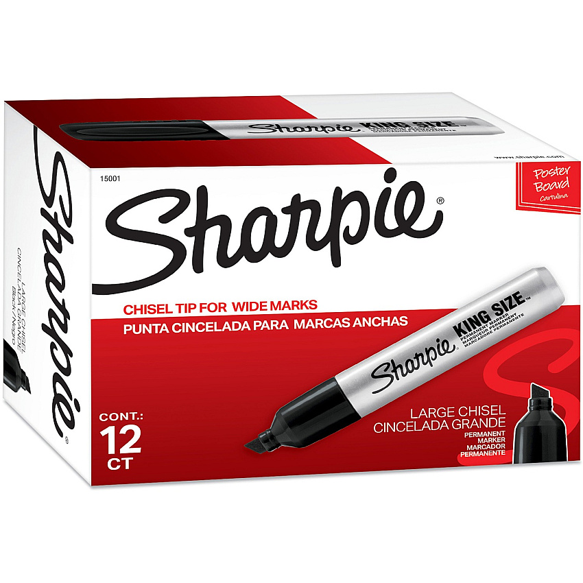 Sharpie King Size Permanent Markers (SAN15001A)