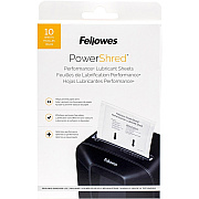 Fellowes Powershred Performance+ Lubricant Sheets (FEL4015501)