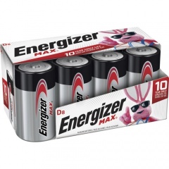 Energizer MAX Alkaline D Batteries, 8 Pack (E95FP8)