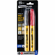 Avery UltraDuty Markers, Chisel Tip, 2 Assorted Markers (AVE29863)