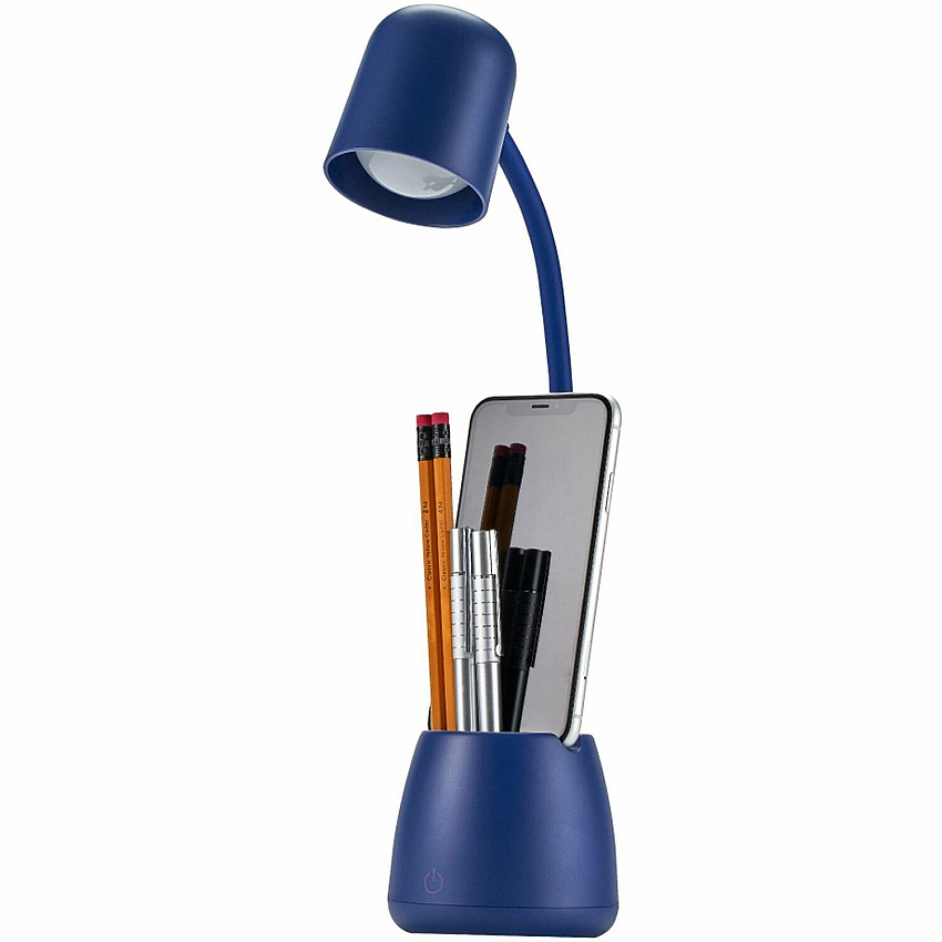 Bostitch Desk Lamp with Storage Cup, Navy (LED2105NVY)