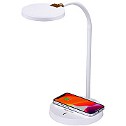Bostitch Qi Wireless Charging LED Desk Lamp White (LED2107WHT)