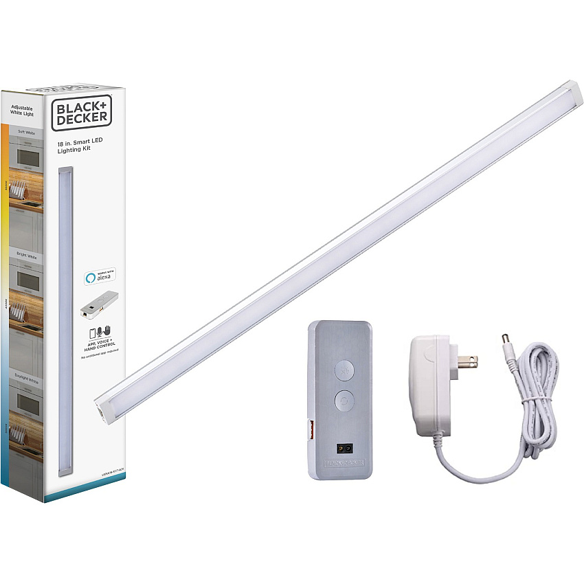 BLACK+DECKER Smart Under Cabinet Lighting Kit (LEDUC181CCTA)