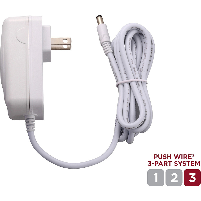 BLACK+DECKER Push Wire Under Cabinet Light Power Kit (LEDUC24WP)