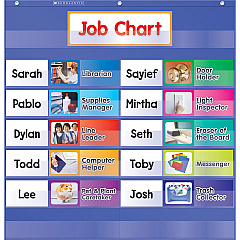 Scholastic Class Jobs Pocket Chart (SHS0545114802)