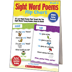 Scholastic Sight Word Poems Flip Chart (SHS0545115949)